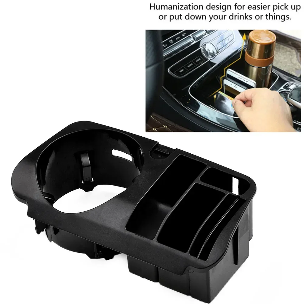 Car Central Storage Box Cup Holder Stand For Mercedes For Benz C Class GLC X253-class E-Class X253 E Storage Organizer NEW