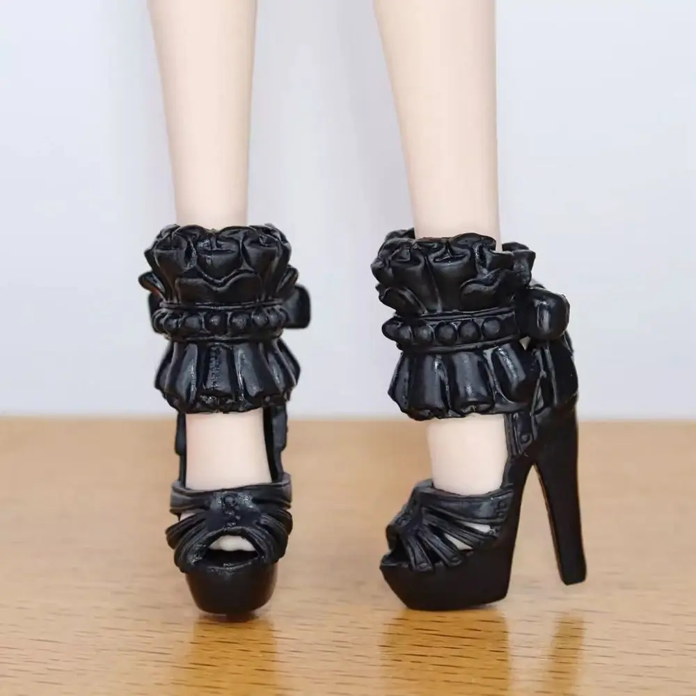 Fashion Doll Shoes 10 Styles High Heels Shoes Figure Doll Sandals Super Model Boots Doll Accessory for 30cm Doll 1/6 Doll Shoes