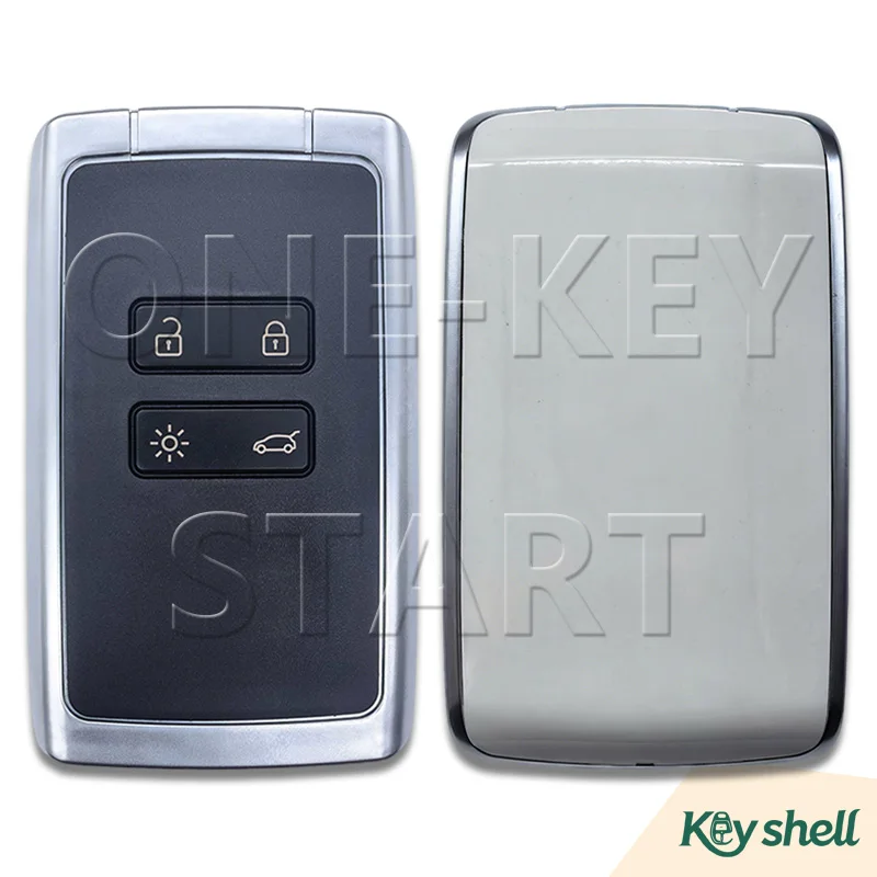4-Tasten Smart Key Ersatzgehäuse für Renault Koleos Kadjar Megane Clio Scenic Talisman Captur Espace 2016-2022 – Detail 8