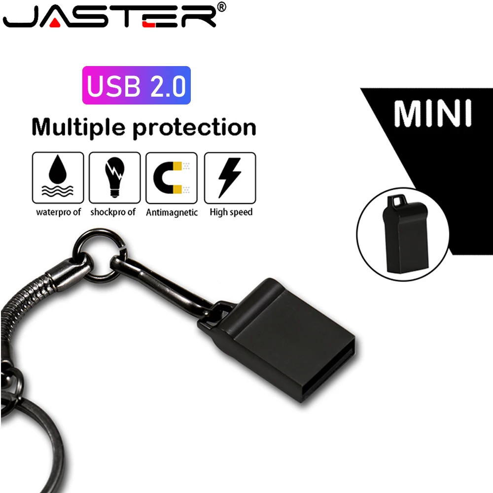 Mini unidade flash usb pen drive usb 2.0 pendrive 128gb 64gb 32gb 16g 8g flash memória vara chaveiro 4gb u disco presentes criativos