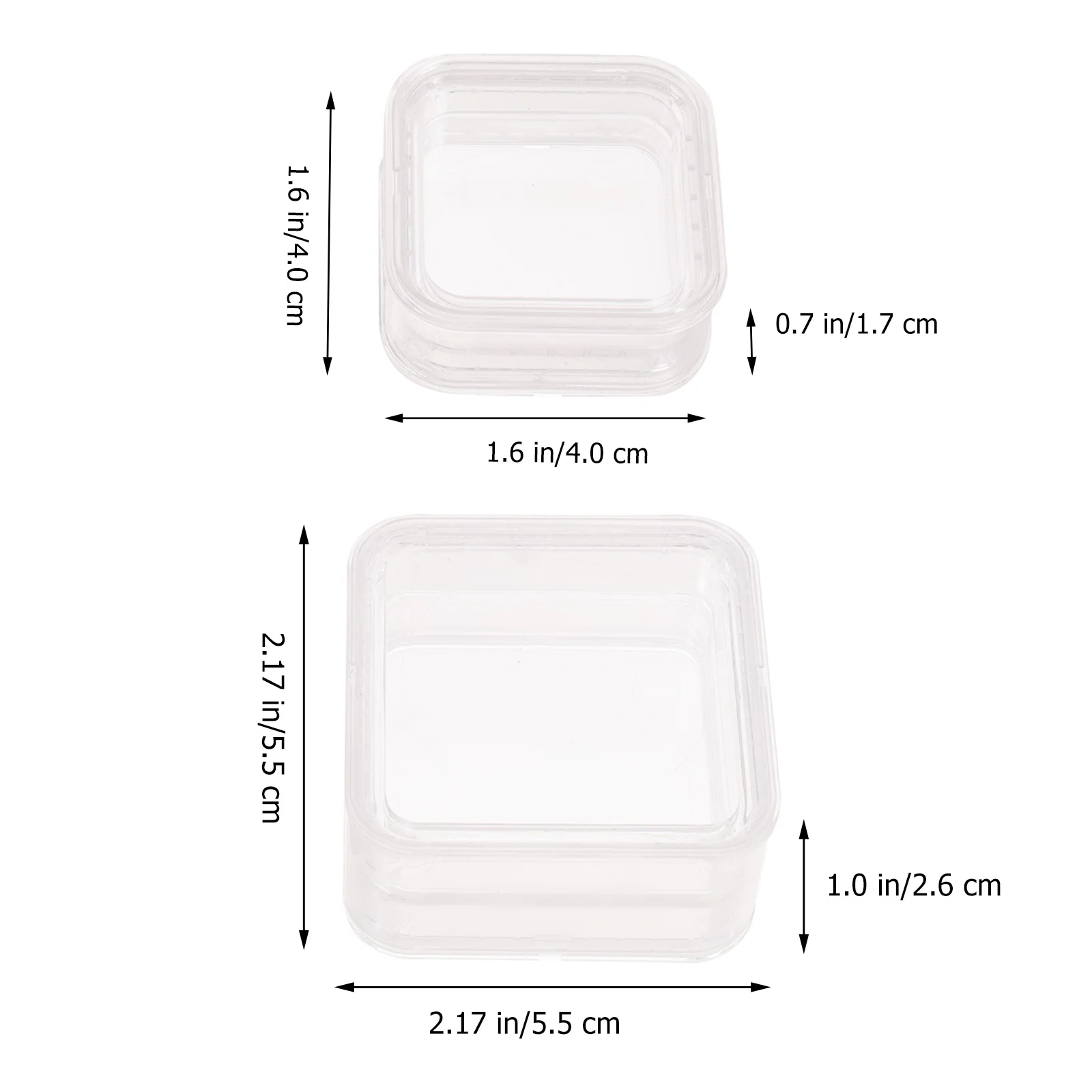 

2Pcs Small Jewelry Box for Women Girls Elastic Cover Storage Case Moisture Resistant Portable Organizer for Earrings Necklaces