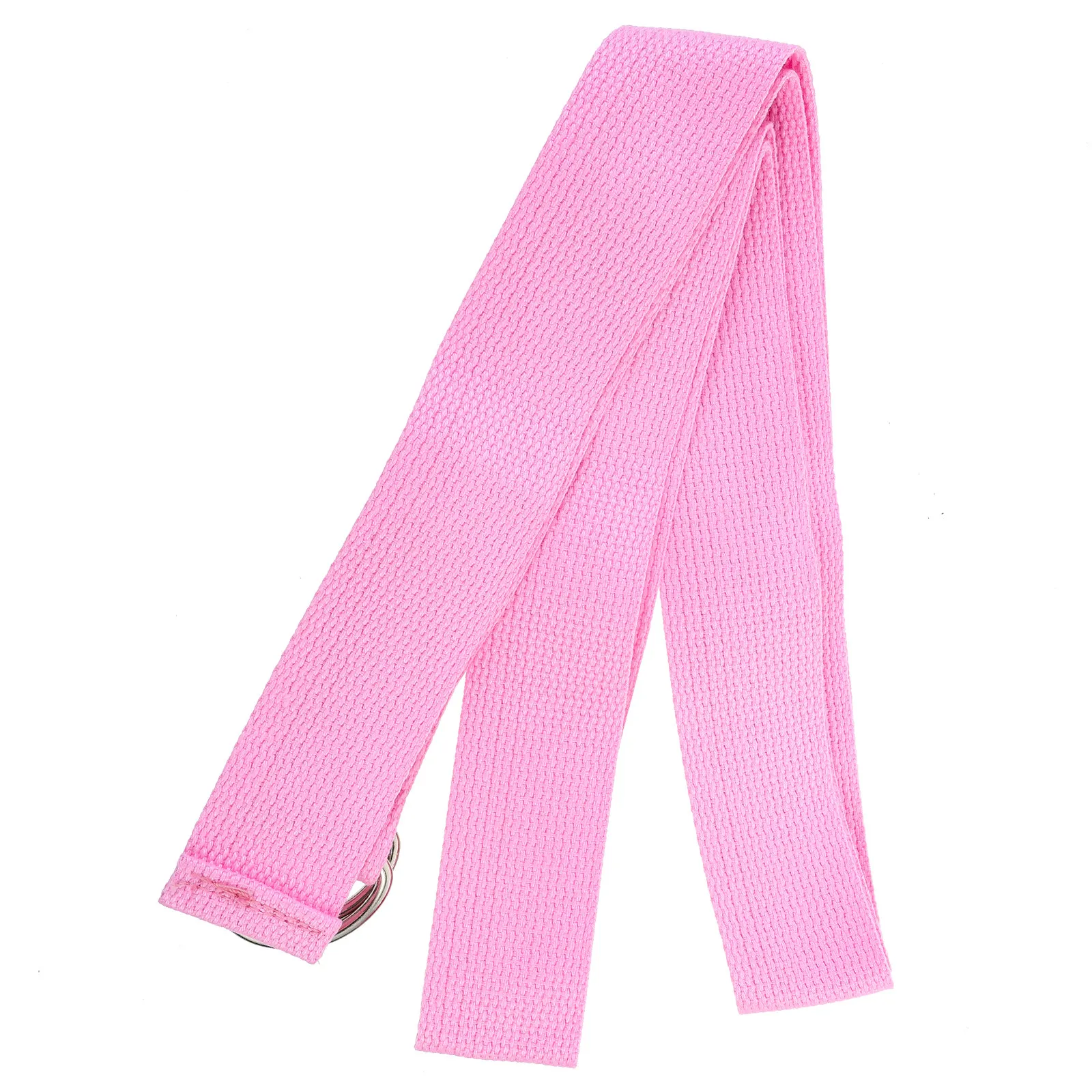 1Pcs Yoga Tension Strap 183Cm Pink Stretch Band for Yoga Pilates Exercise Auxiliary Equipment Stretch Strap Relax Muscle Improve
