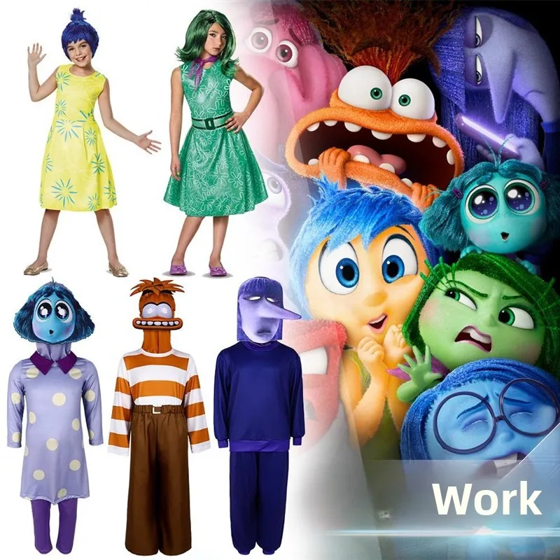 

Halloween Cosplay Dress inside out 2 Role-playing Costume Skirt Women's Traditional Chinese Costume Stage Performance Dress