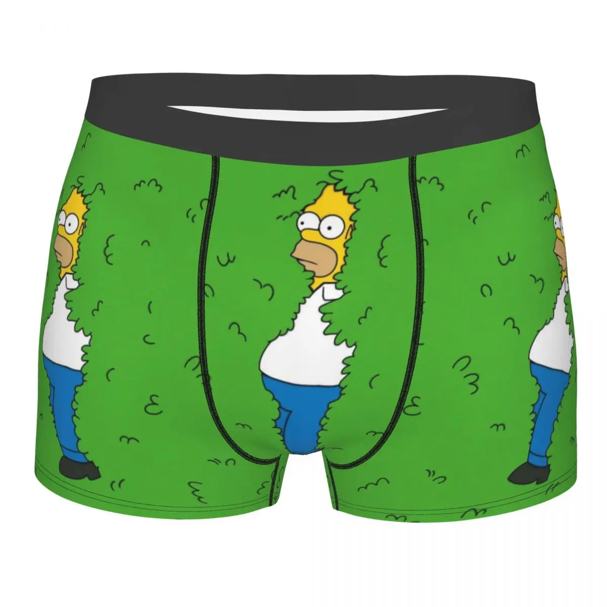 

Пользовательские боксеры The Simpsons Bart, мужские трусы, нижнее белье, крутые трусы