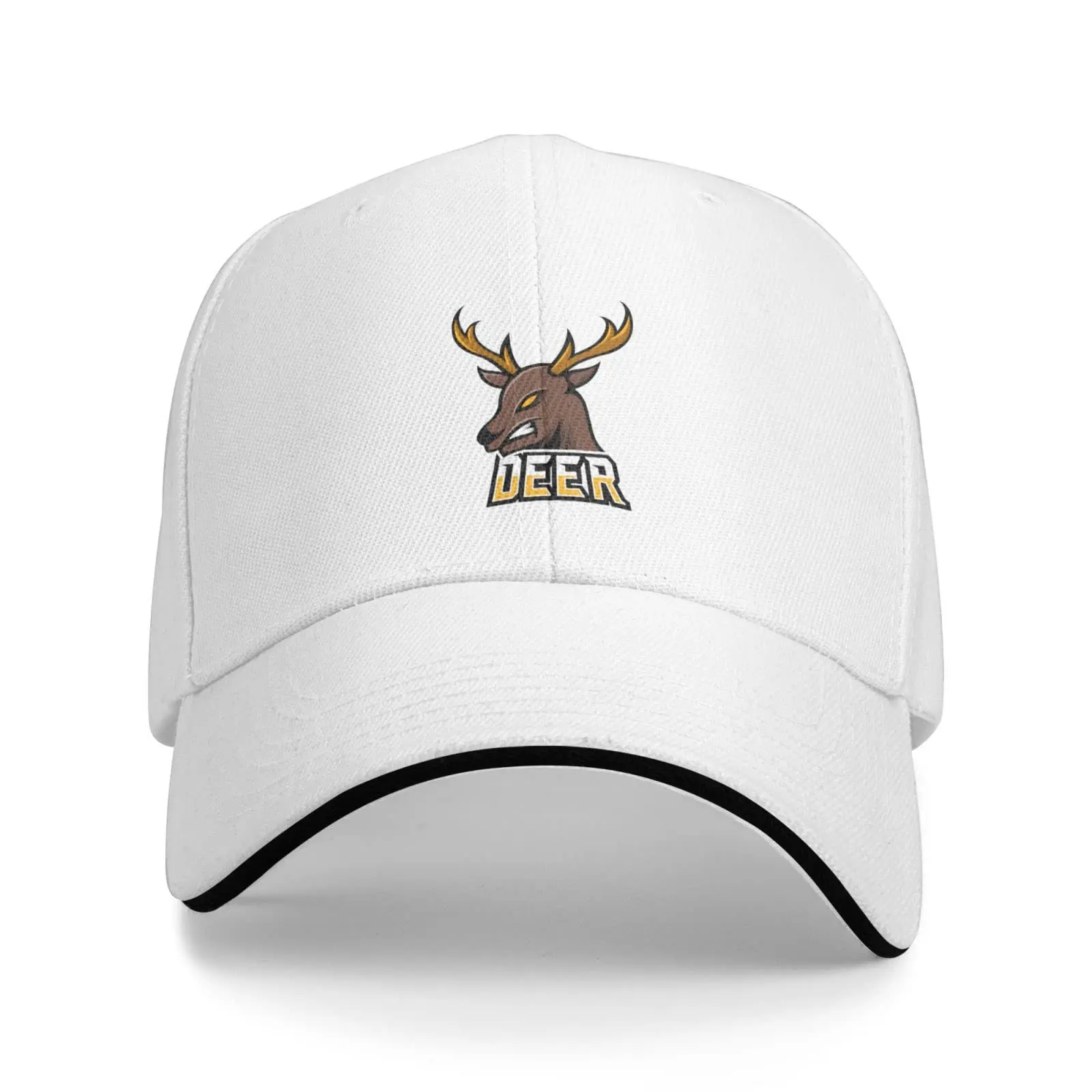 Gorra de béisbol Angry Deer para hombre y mujer, ajustable, Unisex, Golf, papá