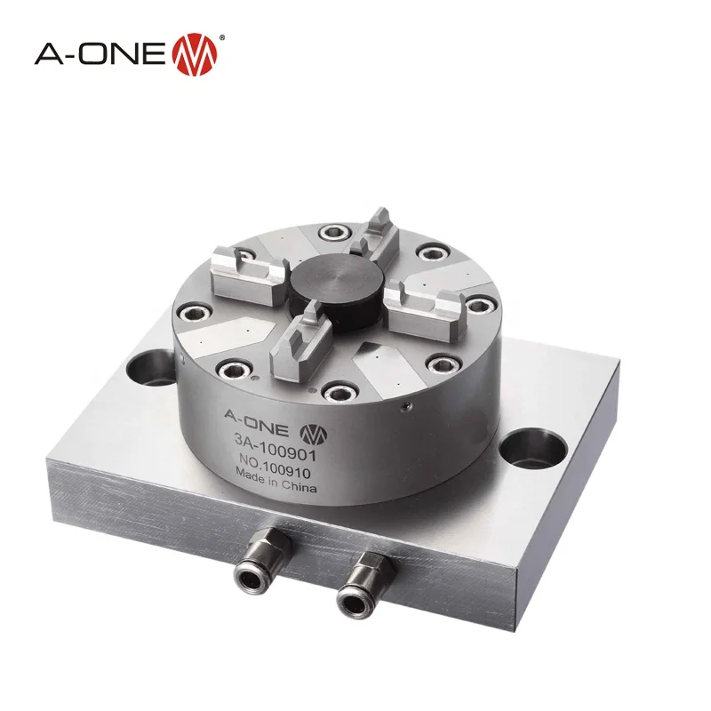 

A-ONE ITS System ER-035519 Pneumatic Lathe Chuck 100 P CNC/EDM Use 3A-100902