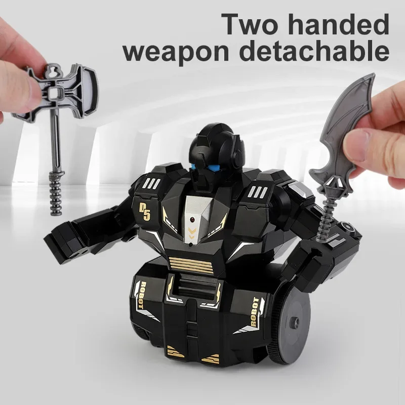 Remote Control Fighting Battle Robot Children RC Robot Game Handle Black Technology Combat Competitive Combat Parent-child Toy