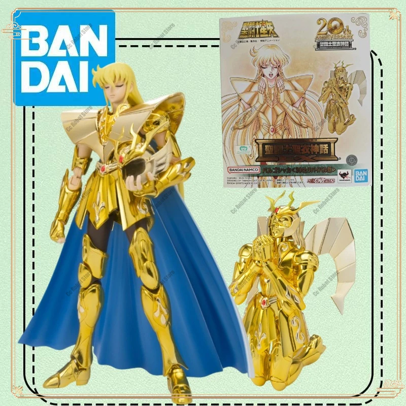 

Original BANDAI Saint Cloth Myth EX Saint Seiya Virgo Shaka 20th REVIVAL Ver in Stock Anime Action Collection Figures Model Toys