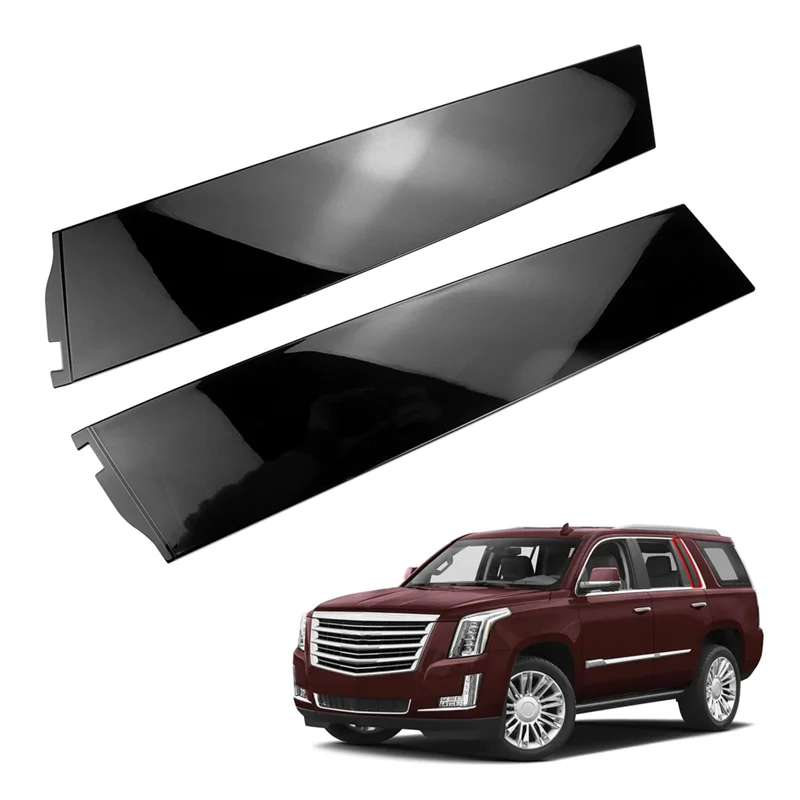 الباب الخلفي زين نافذة جانبية الكسوة الخلفية ل Tahoe/كاديلاك إسكاليد/جي إم سي يوكون 2015-2018 اكسسوارات السيارات