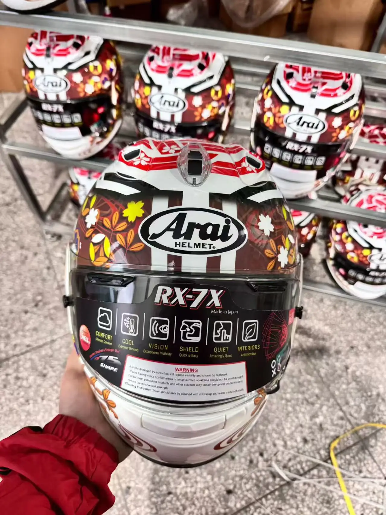 Full Face Motorcycle helmet rx7x  NAKAGAMI GP3 helmet Riding Motocross Racing Motobike Helmet Casco De Motocicleta - view 2