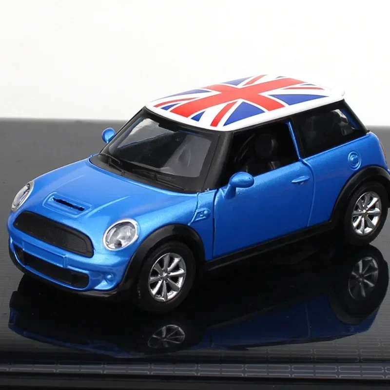 1:36 BMW Mini Cooper classic car High Simulation Diecast Metal Alloy Model car Pull Back Collection Kids Toy Gifts G24