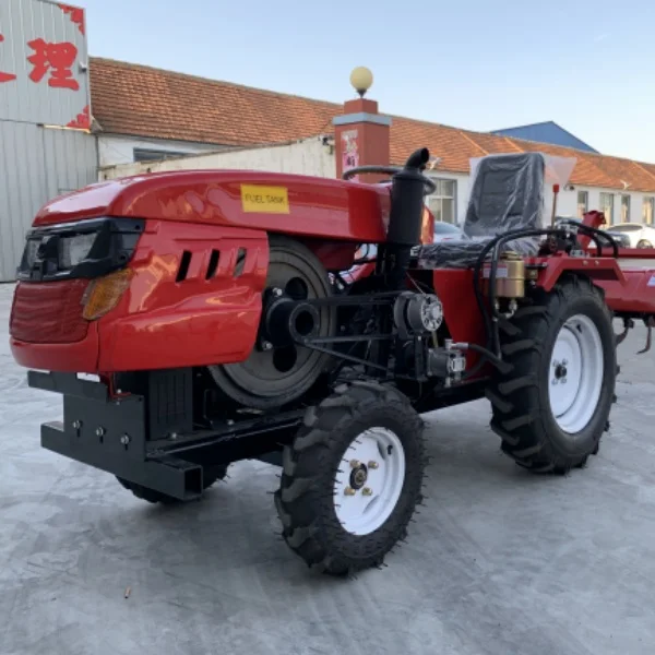 Price of Agricultural Machinery Small Agricultural Compact Farm Mini Four-Wheel Drive Tractor