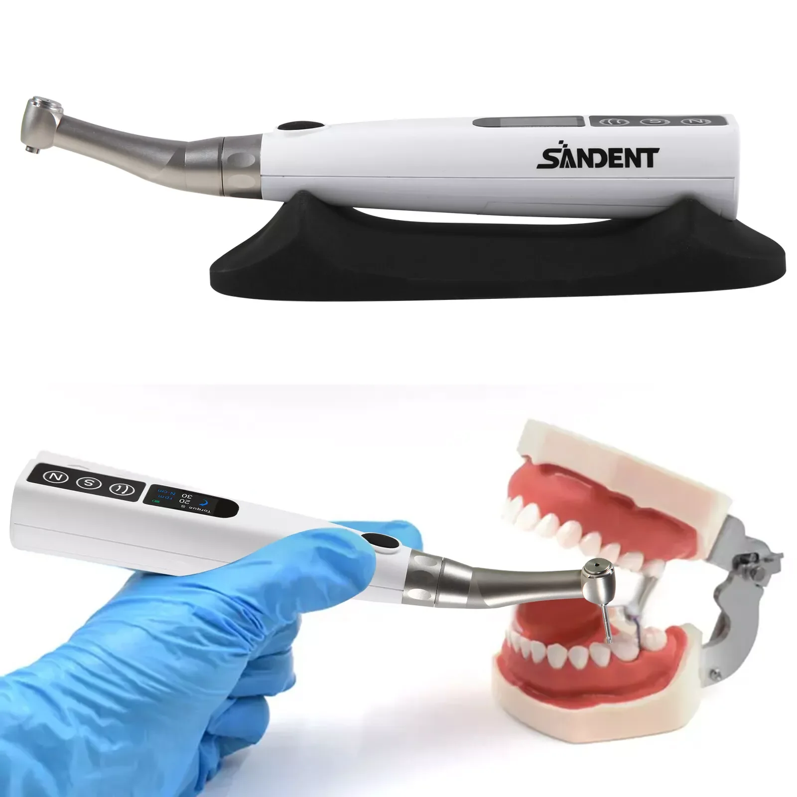 Dental Wireless Universal Implant Torque Wrench Electric 16 Drivers Tools Kit