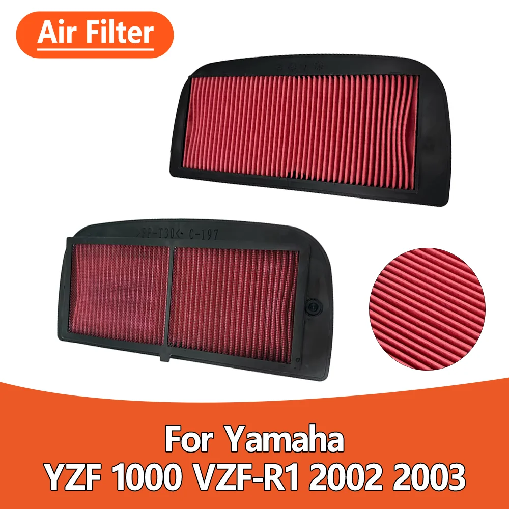 

For Yamaha YZF1000 YZF-R1 YZF R1 2002 2003 Motorcycle Parts Air Filter Intake Cleaner System
