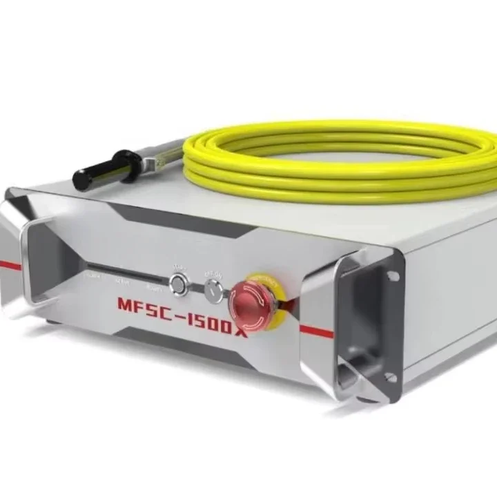 

2024 New Design MAX Fiber La ser Optic Power Source 1500w for La ser Cutting MFSC-1500X With Two Years Warranty