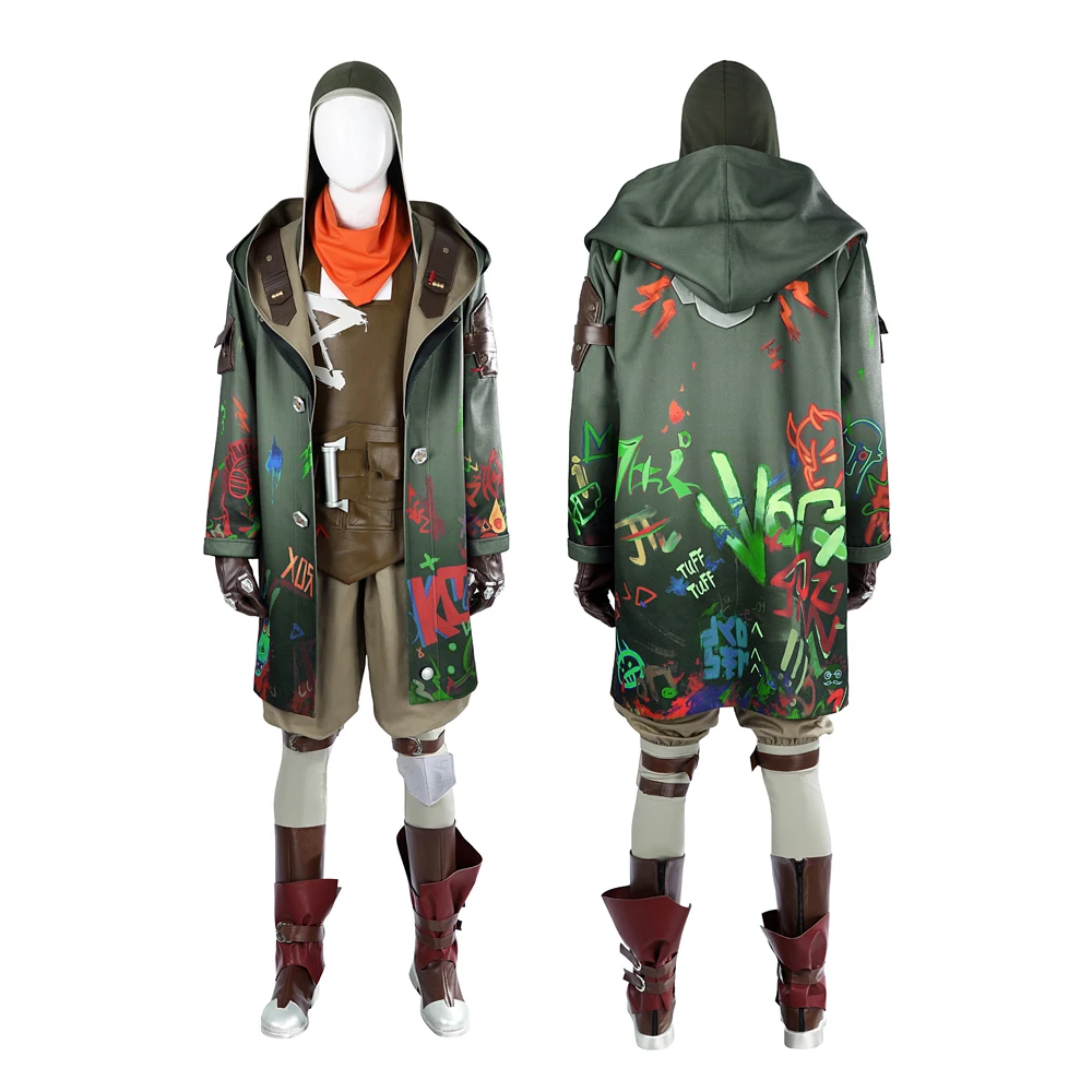 Popular Game LOL 2 Ekko Cosplay Costumes High Quality Halloween Party Costumes