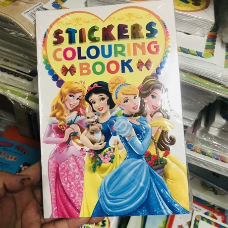 Disney Cartoon Princess Coloring Book, Doodle Notebook, Featuring Snow White, Cinderella & Aurora，Drawing Toys