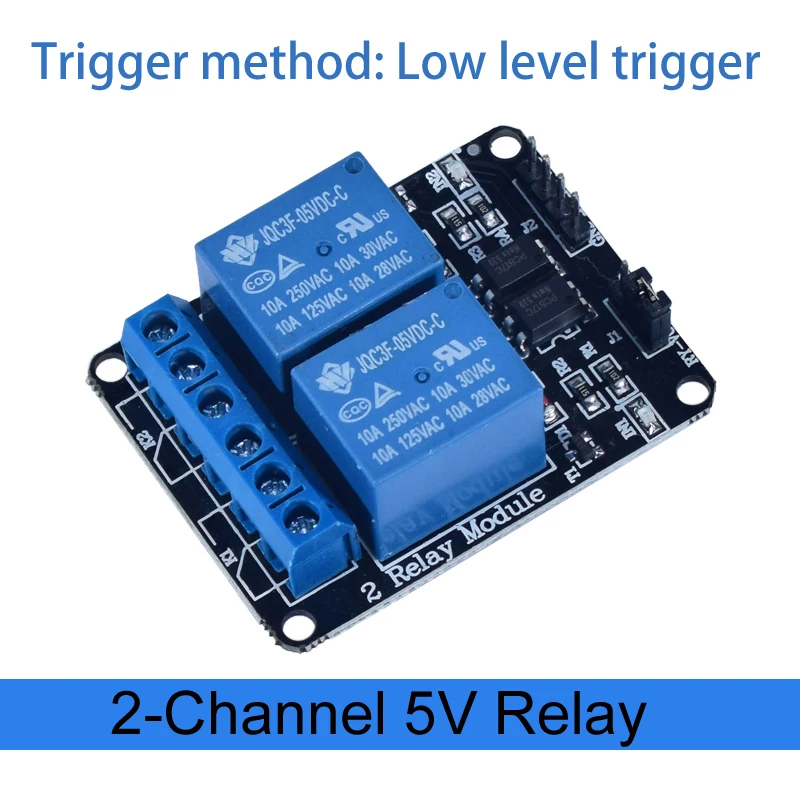 DC 5V 12V 24V 1 2 4 6 8 Kanaals Relaismodule Board Shield met Optocoupler/Hoge en Lage Niveau Trigger voor Arduino Raspberry