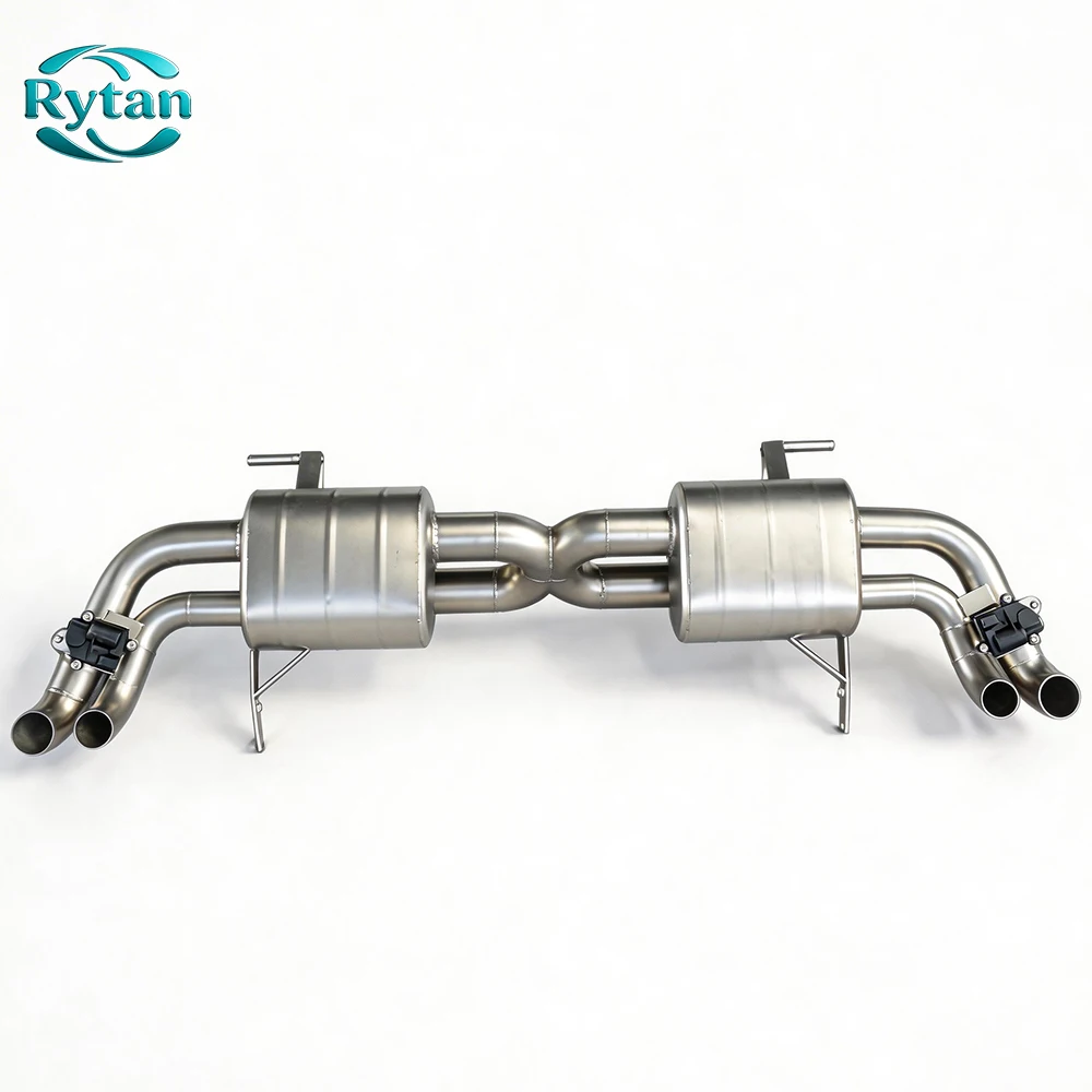 Rytan Performance Valved 304 Stainless Steel Valvetronic Exhaust Pipe System Catback for R8