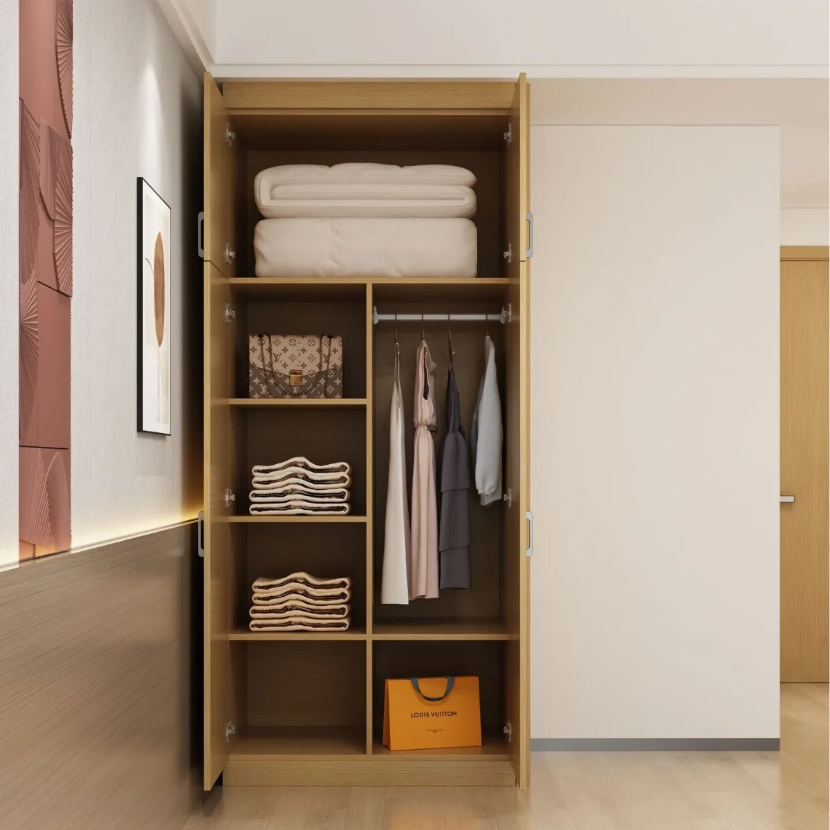 خزانة تخزين مخصصة متعددة الوظائف لكبار السن، خزانة ملابس خاصة للشيخوخة، أثاث غرفة نوم منزلية للتمريض وغرفة المعيشة #2