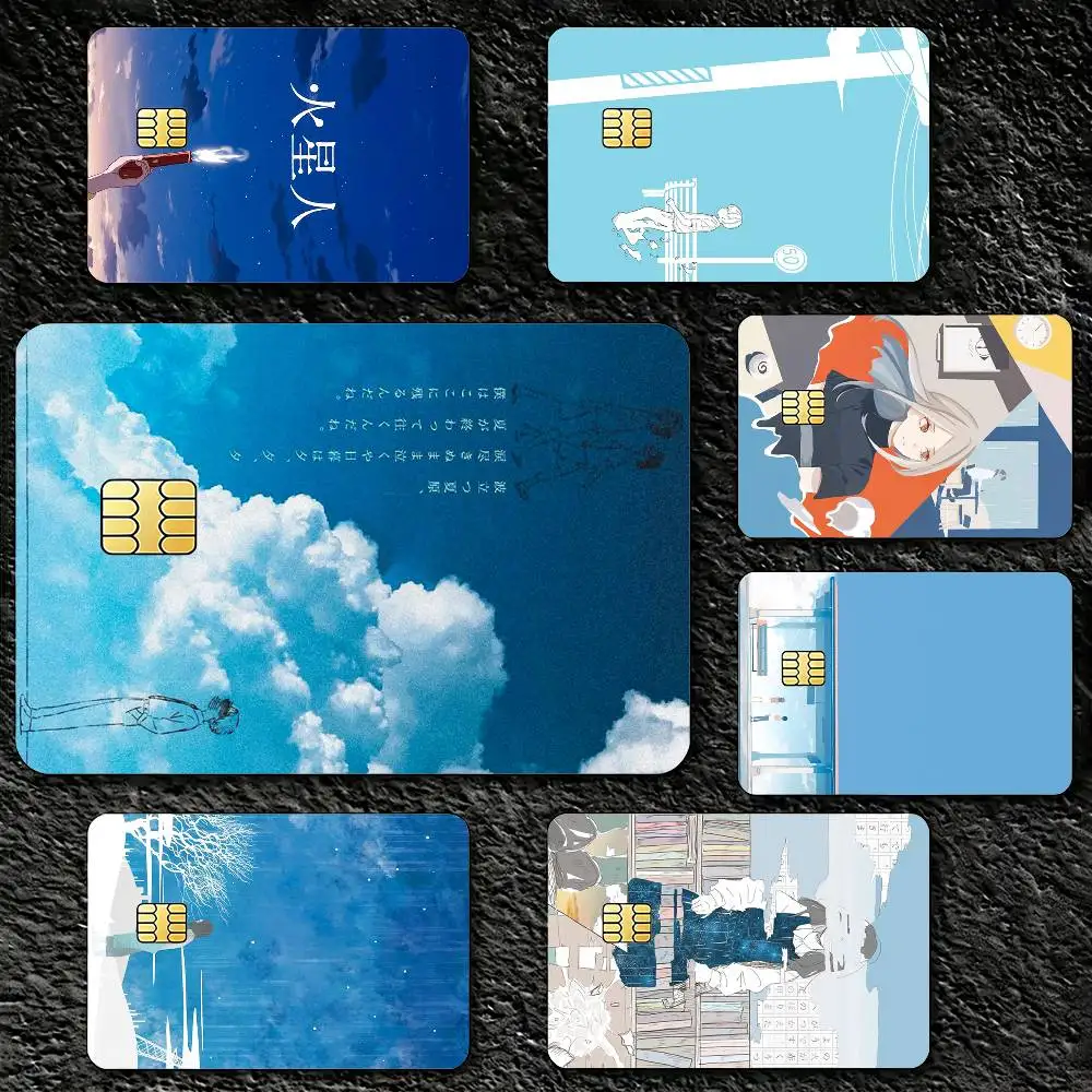 

Band Y-Yorushikas Credit Card Skin Stickers For VISA Bank Bus Metro Access Card Protective Film Cover Sticker