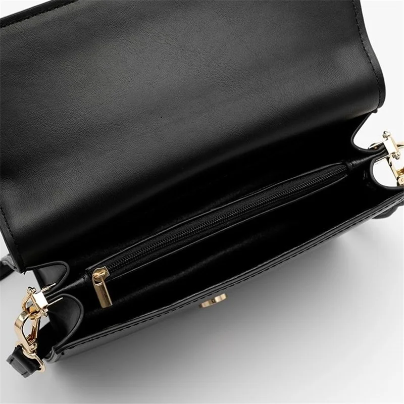 Hot Brand Design Luxury Handbags Women Solid Color Crossbody Bags Shoulder Bag Large Capacity Black Tote Bag Two Shoulder Straps