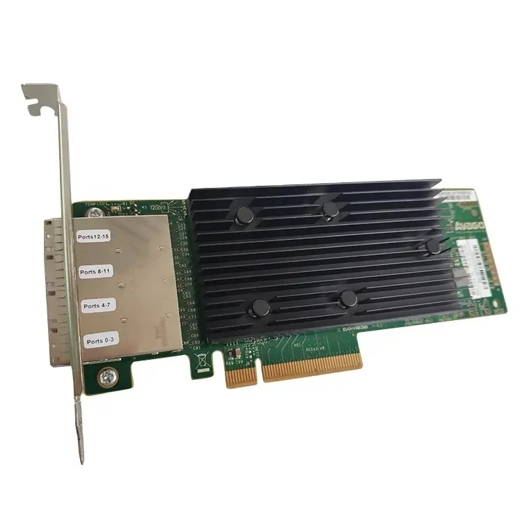 

Nvme Raid Card New Logic 12GB/s 16 Port SATA and SAS Host Bus Adapter 05-25704-00 LSI 9305-16e