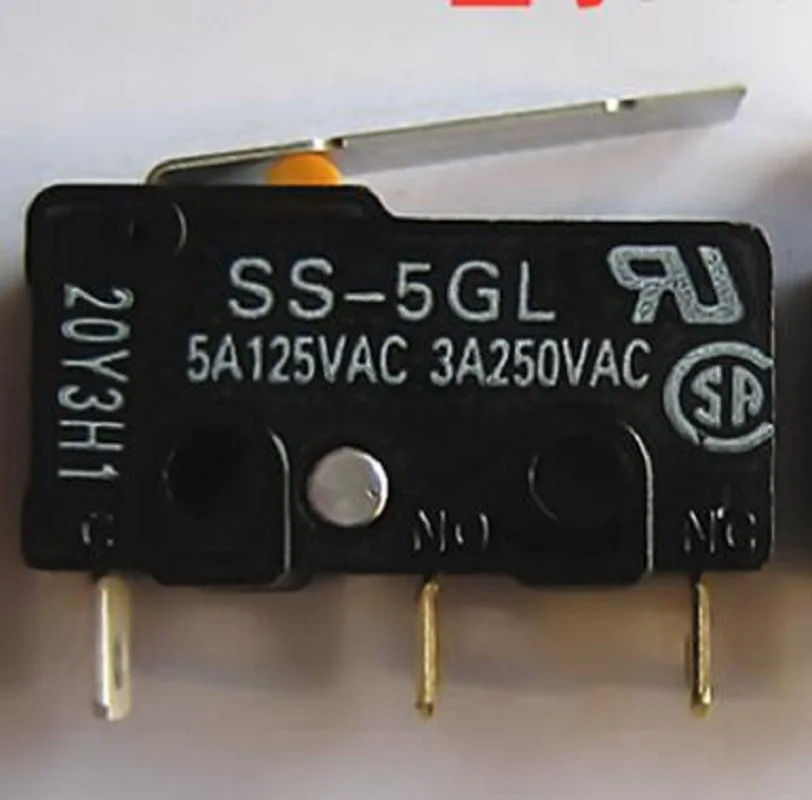 

20 pieces original imported micro switch SS-5GL 5A125VAC 3A250VAC SS-5GL2 SS-5