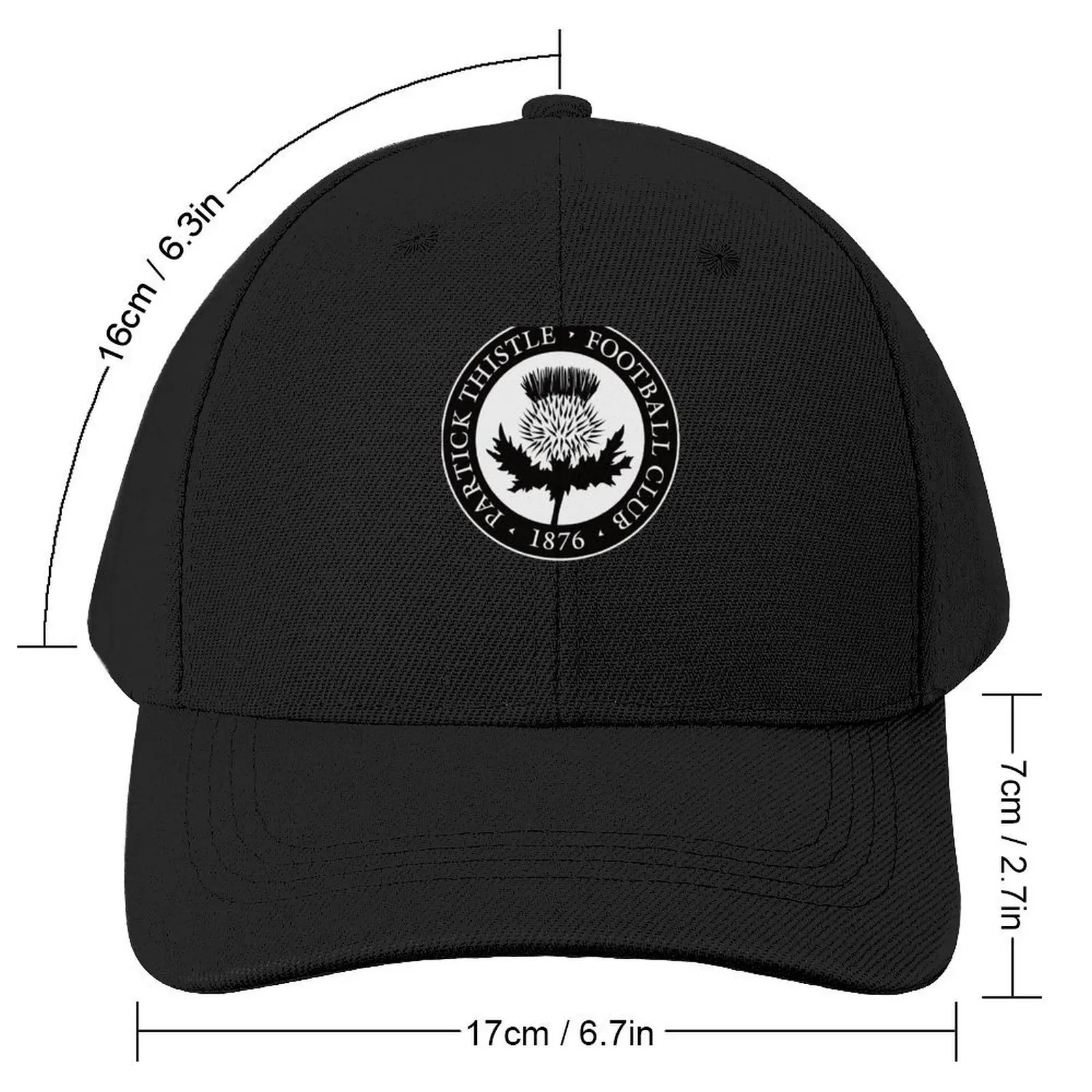 Partick thistle scottish football sports fans Baseball Cap custom Hat party Hat Caps For Women Men's