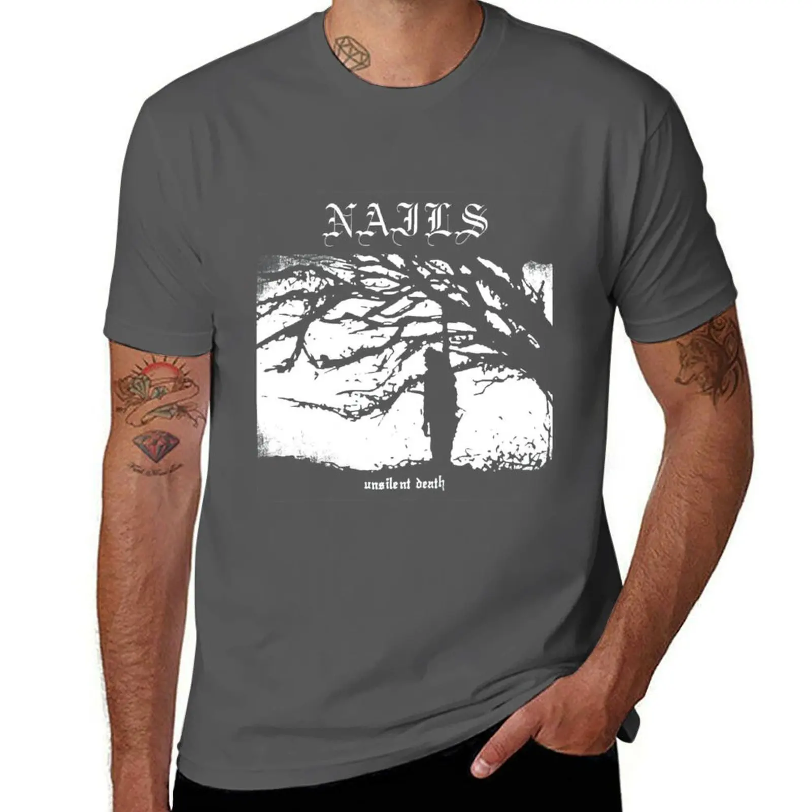 

Nails band T-Shirt man t shirts cotton t shirts designer man t shirt designer T-Shirt