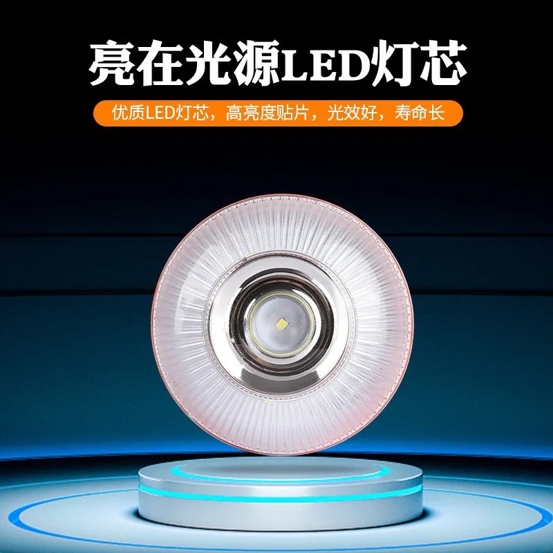 Led Car Emergency Light Flashlight Magnetic Induction Strobe Road Accident Lamp Beacon Safety Accessory