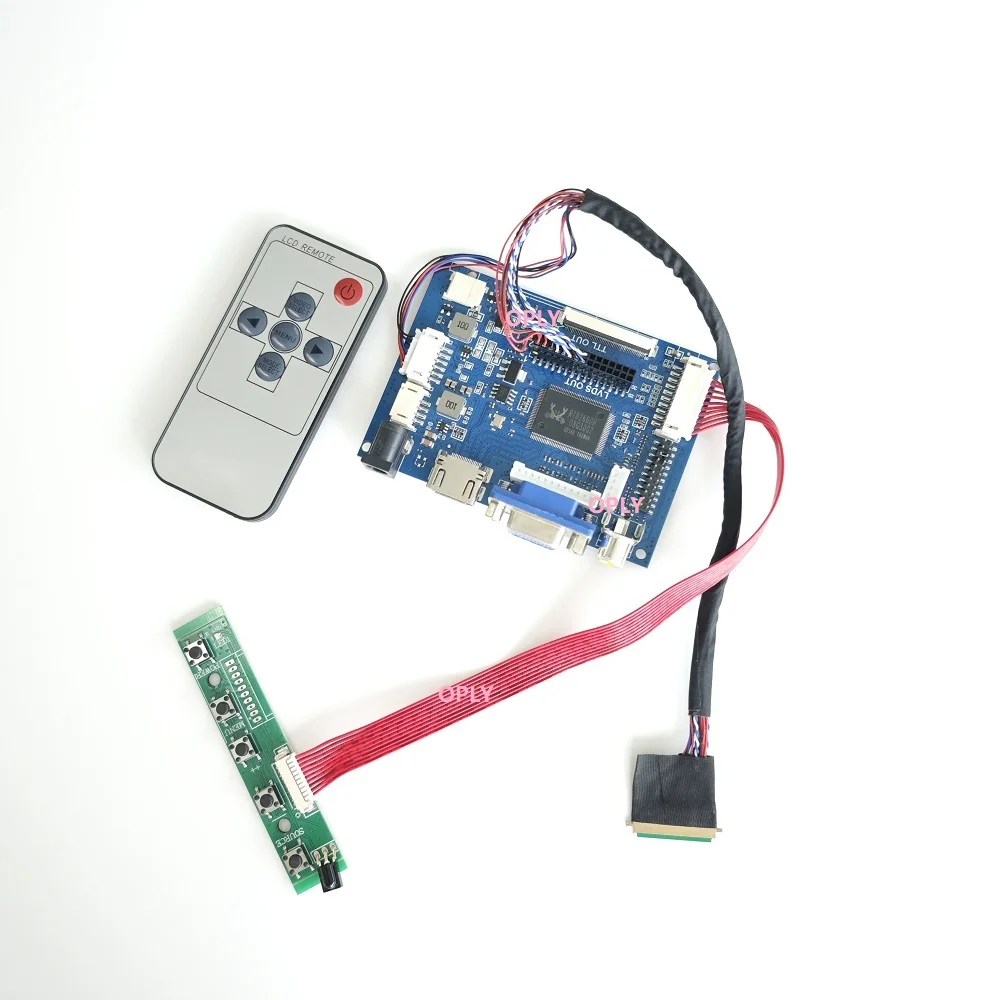 

For LP101WS1-TLA1 LP101WS1-TLB2 LP101WS1 40Pin 1024×576 Controller board 10.1" LCD Panel Kit HDMI-Compatible VGA AV WLED
