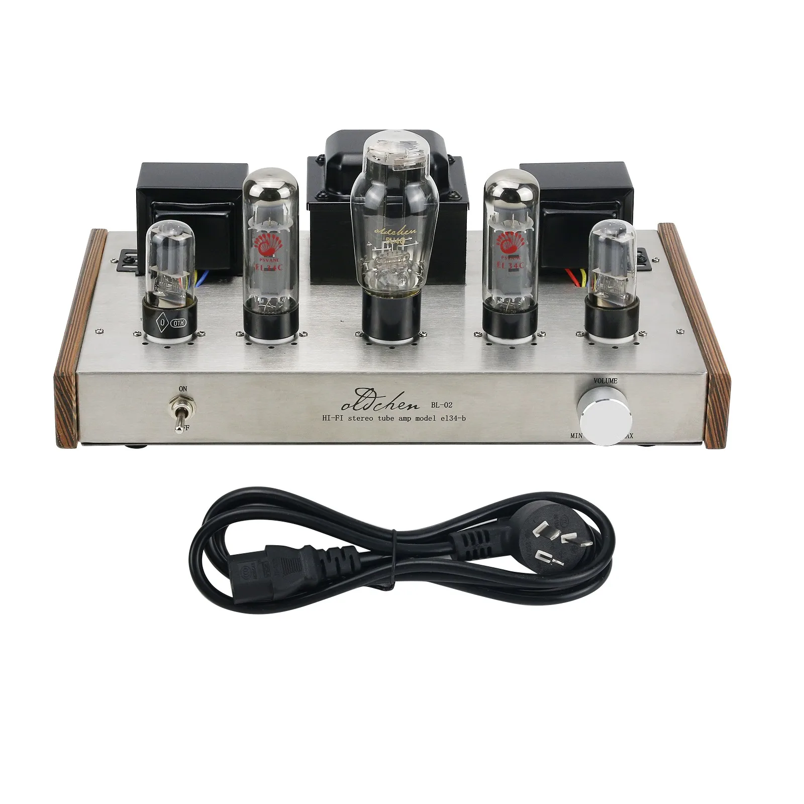 

Oldchen BL-02 HI-FI Stereo Tube Amp Model EL34-B Single Ended Hifi Amplifier With / Without Bluetooth