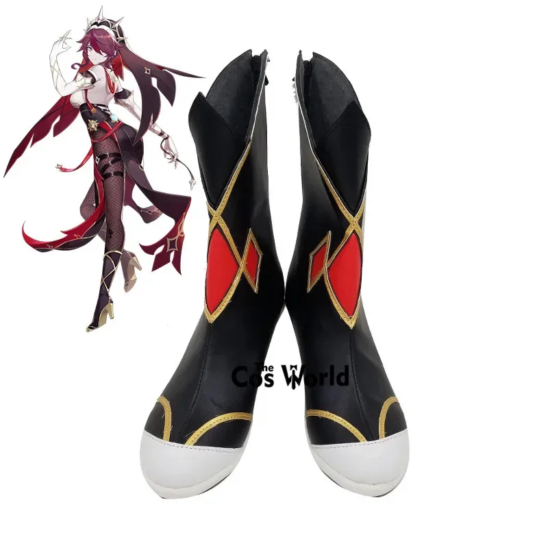 

Genshin Mondstadt Rosaria Games Настроить обувь на высоком каблуке для косплея Сапоги