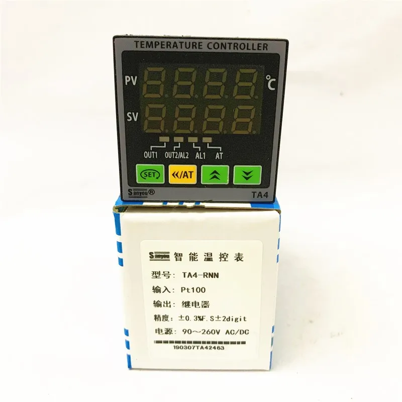 Thermostat TA4-SNR/RNN/RNR/RRR/IRR/DC10 digital display temperature controller SANYOU Sanyou