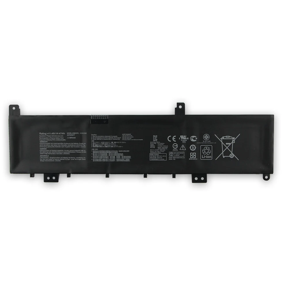 Replacement Battery C31N1636 For ASUS VivoBook Pro15 N580 N580GD N580VD N580VN X580 X580GD 4165mAh Quality Batteries With Tools