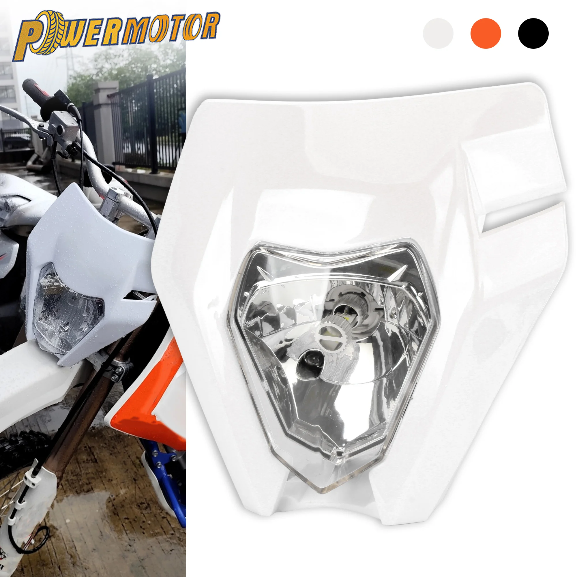 

Motorcycle Headlight Assembly for KTM EXC EXCF SX XC XCF 125 To 450 Motocross Enduro Motocross Headlamp Fairing Modified Parts