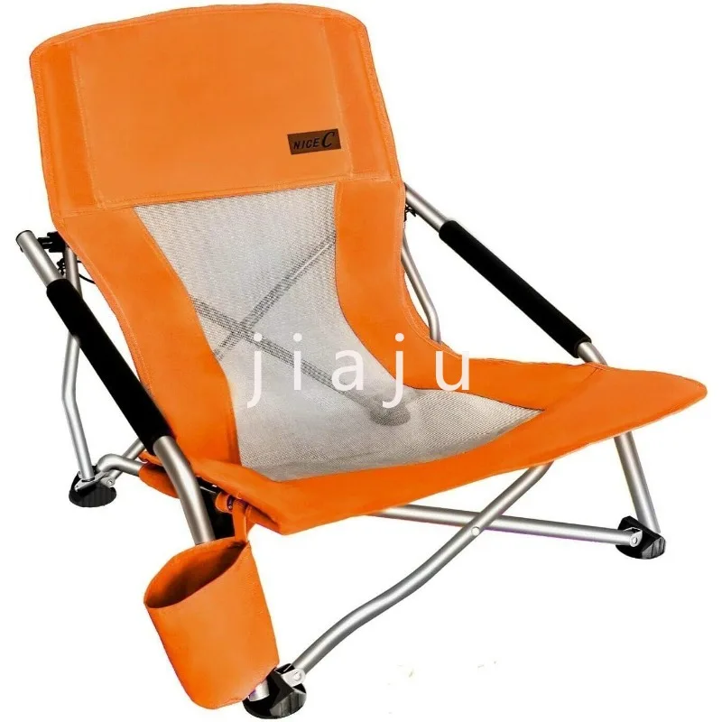 Low Chairs, Sling, Folding, Portable, Concert, Kids, Boat, Sand Beach Chair for Adults