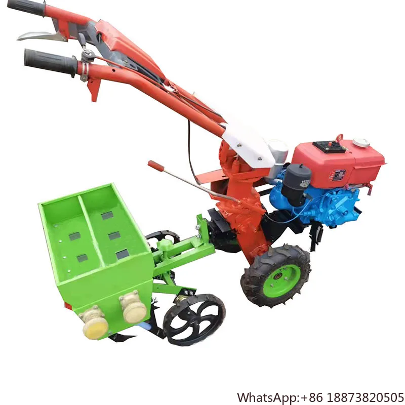 New Diesel-Fueled Manual Seeder for Home Use for Corn Planting and Seeding on Farms with Core Engine Component