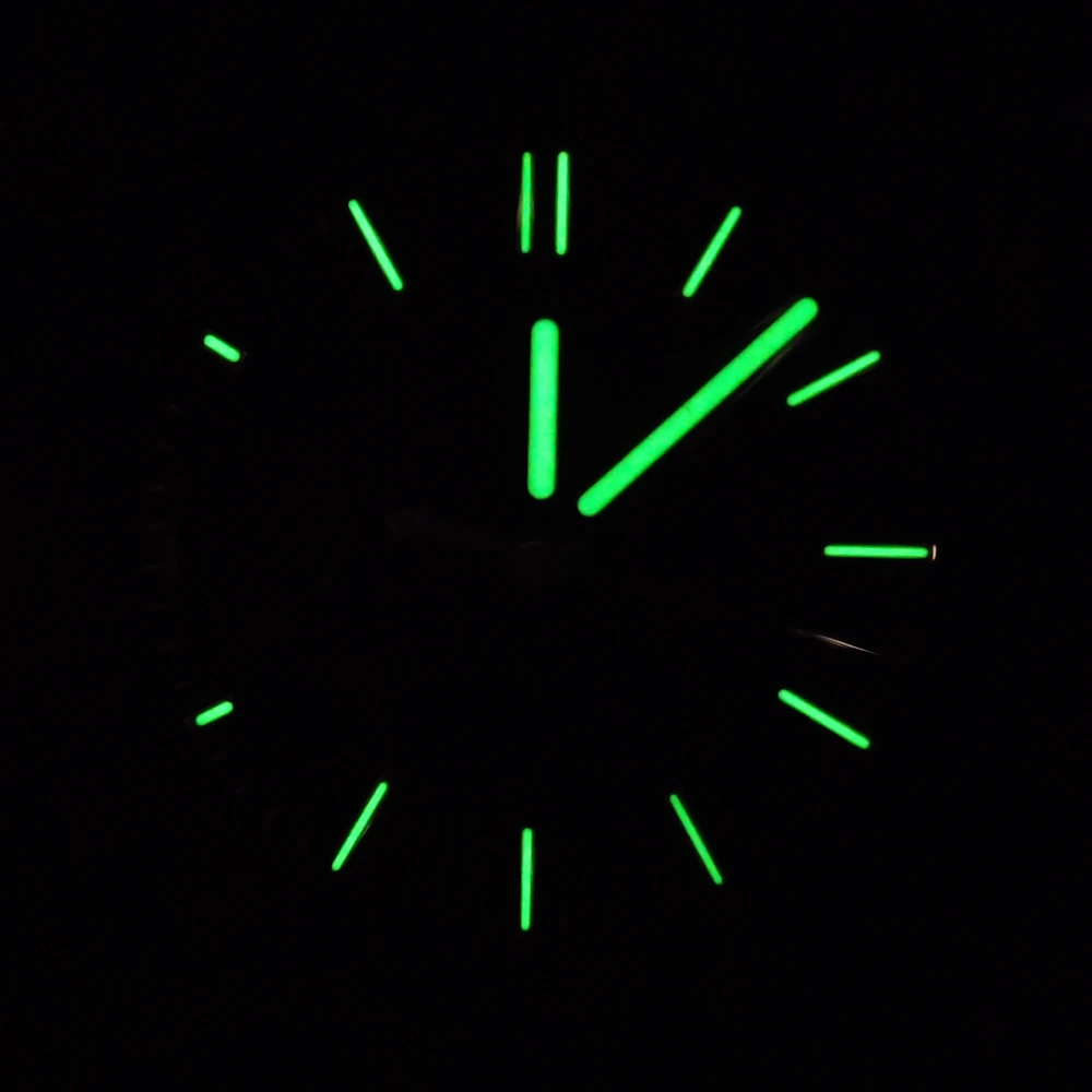 جديد 28.5 مللي متر NH38 قرص شعار مخصص ساعة رجالي قرص أخضر متوهج مناسب لملحقات ساعة الحركة NH38