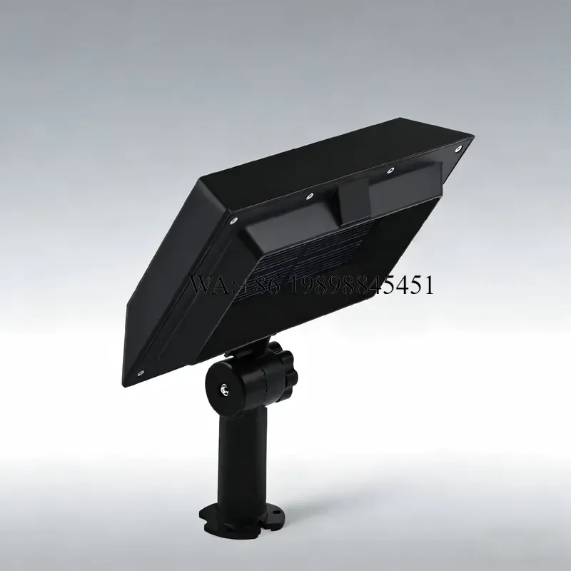 WMWMNU Outdoor Solar Waterproof IPX5 Motion Sensor Voice Alarm Security Warning Animal Deterrent for Farm Garden