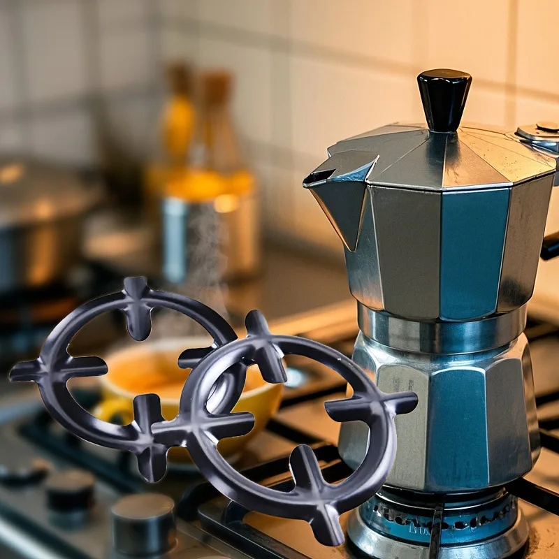 Mocha Pot Stove Rack Natural Gas Stove Bracket Coffee Making Gas Stove Rack Adapter Small Bracket Auxiliary Gas Stove Bracket