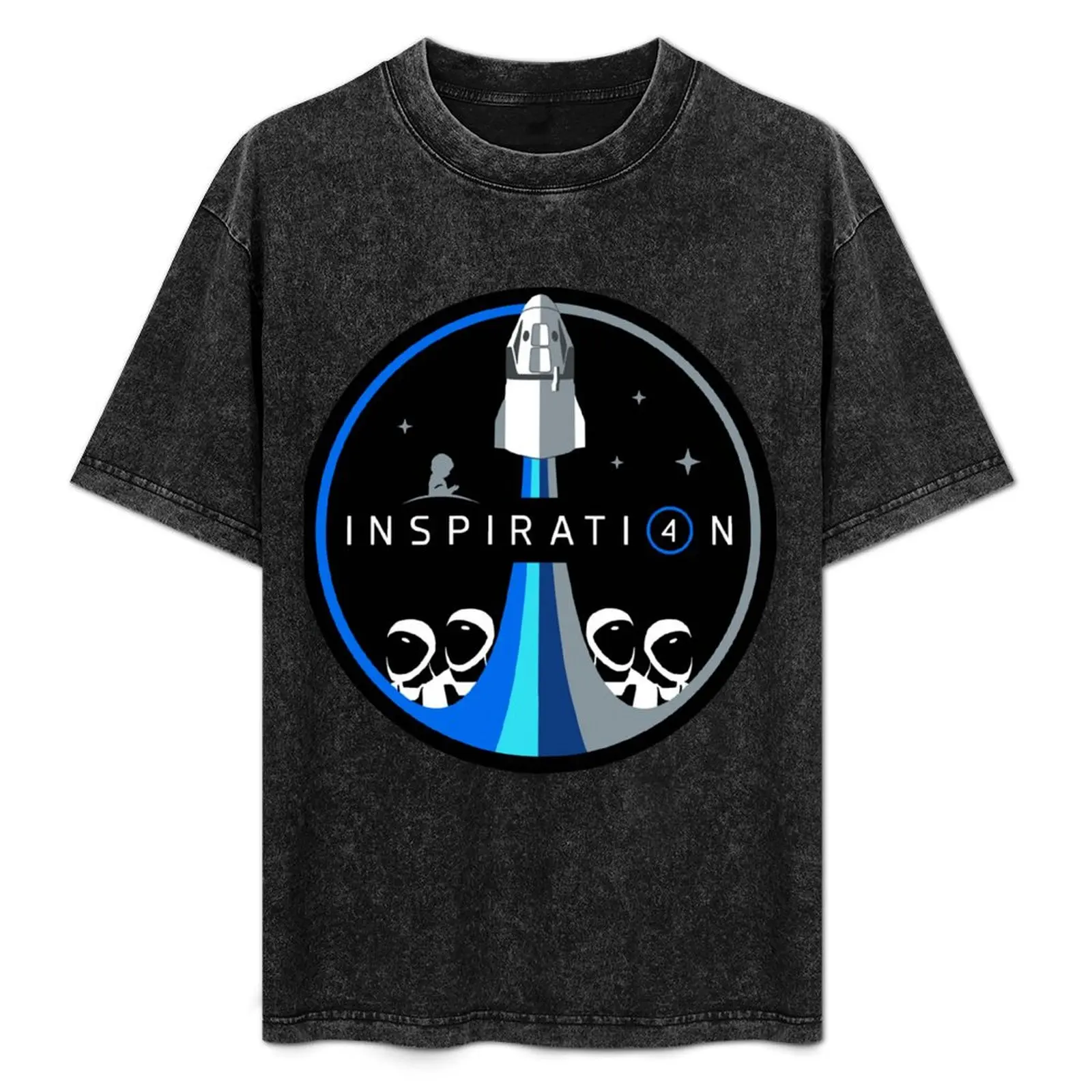 SpaceX Inspiration4 Essential T-Shirt summer top boys animal print t shirts men