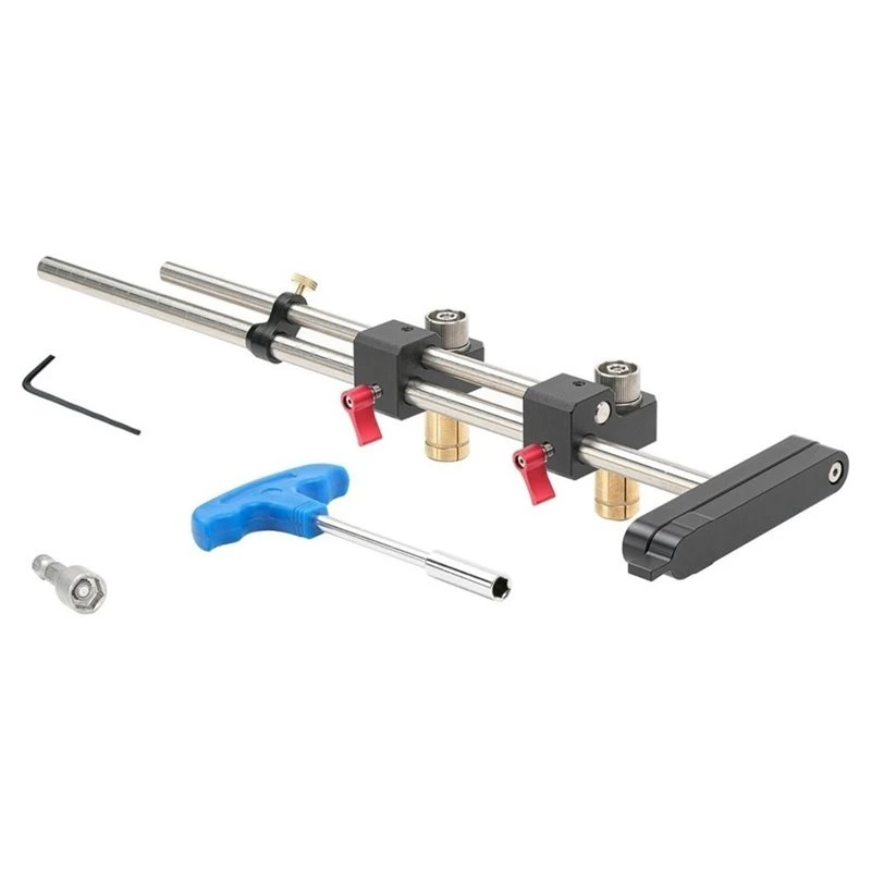 RABIT AS59Track Stop With Scale Fixed-Length Cutting Adjustment For Woodworking Tables And Track Saws Adjustable Repeat