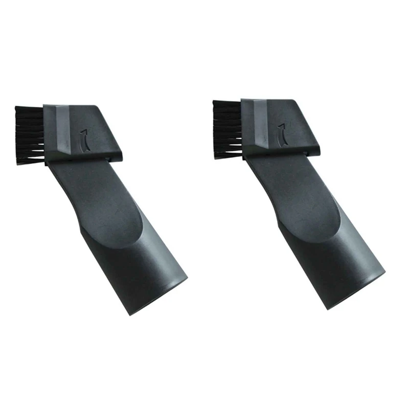 Tête de brosse à ventouse plate universelle pour livres, buse de 32mm, coin de brosse, outil de poussière, 2 pièces