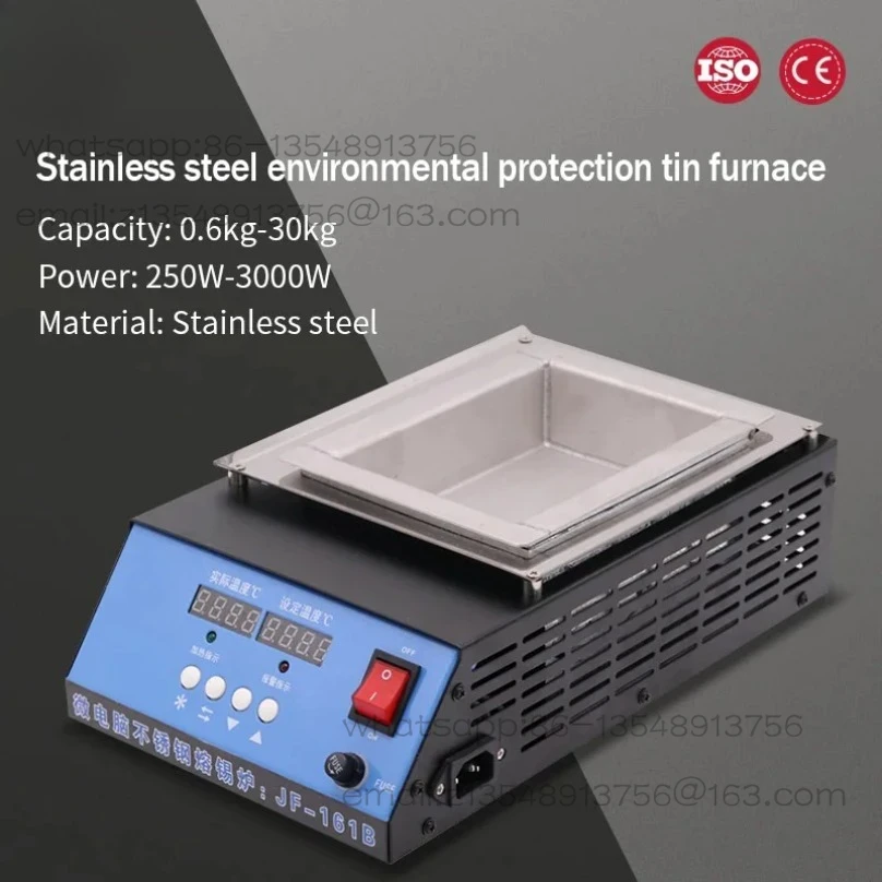 

Tin furnace dip welding machine corrosion resistance constant temperature titanium plating molten tin furnace