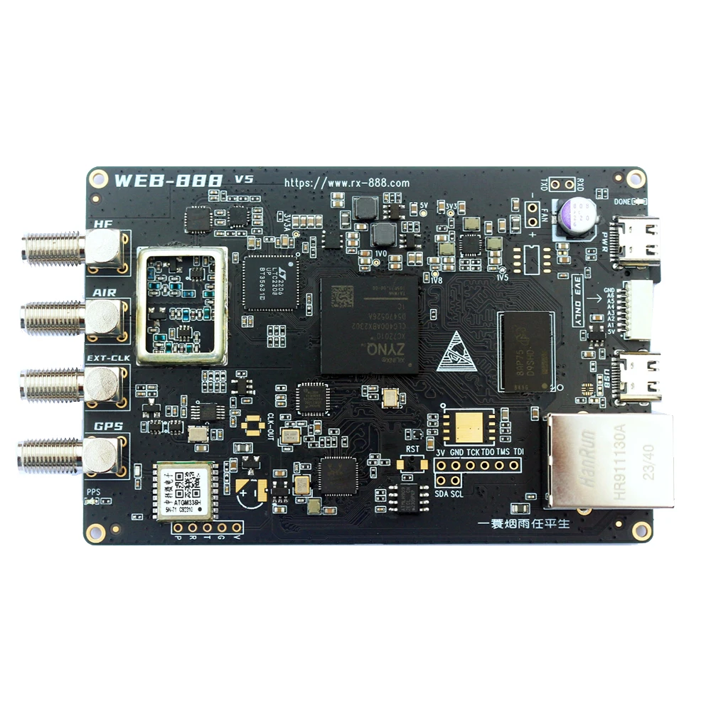 Web-888 16bit ADC 62M bandwidth DDC Web SDR