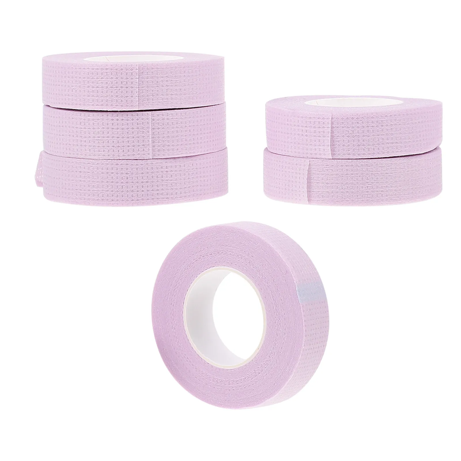 6 Rolls Disposable Eyelash Extension Bands One-Off Breathable Flexible Non-Woven Tapes for Eyelash Extensions Facial Treatments