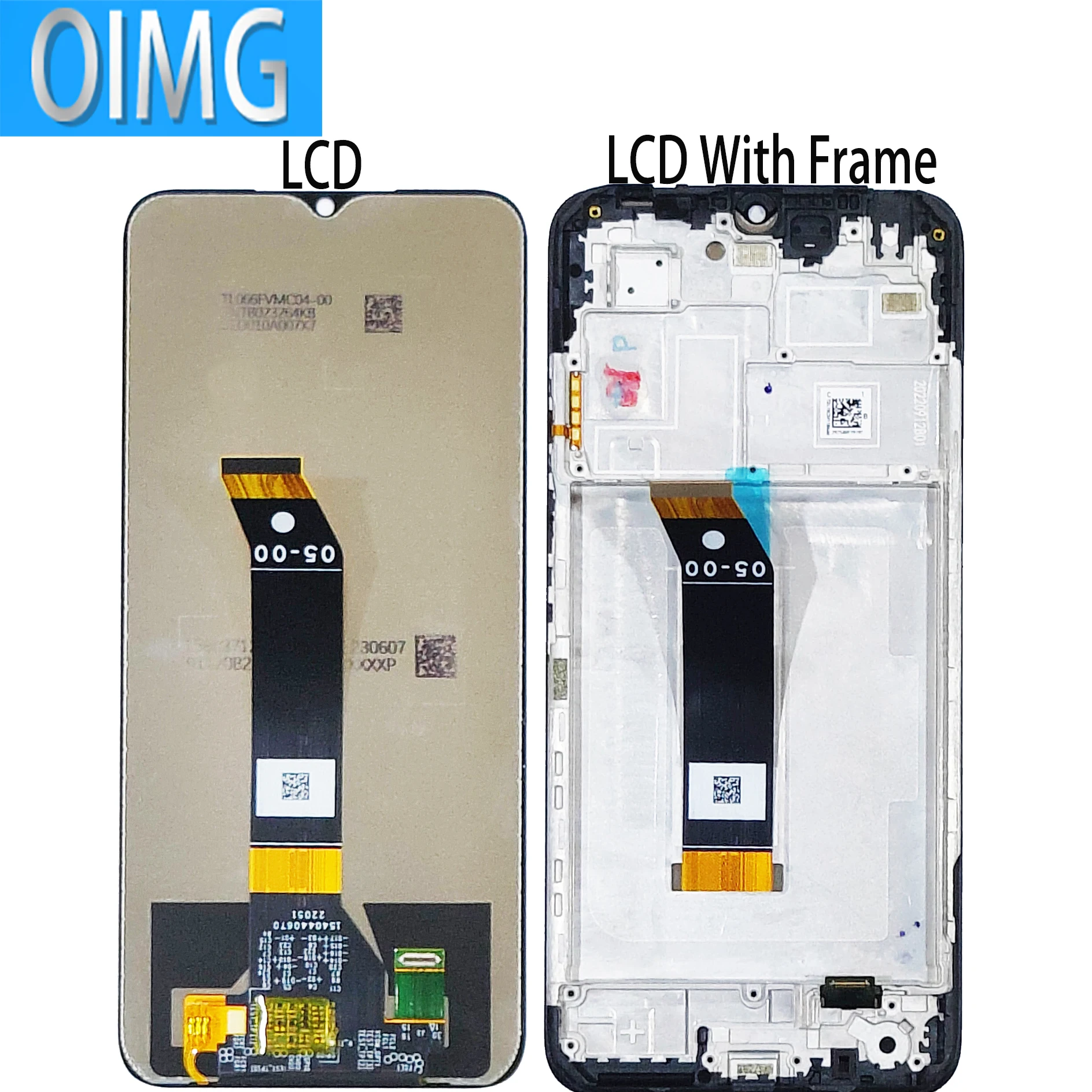 For Xiaomi Redmi Note 11E LCD Display With Frame Screen Touch 22041219C Panel Replacement Parts