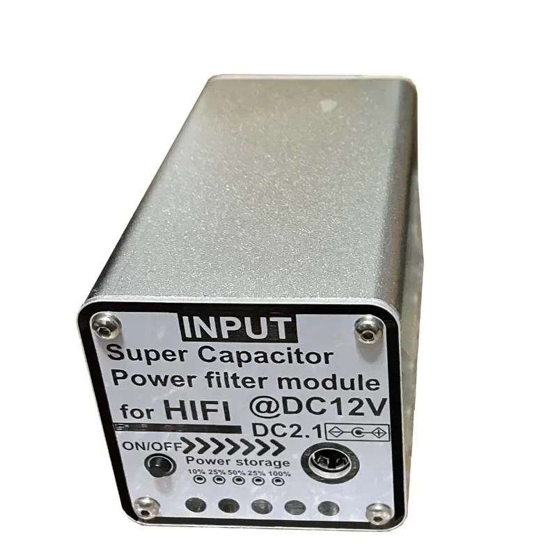 Novo filtro de potência 12v 5v 9v dc2.1 super farad capacitor filtragem para equipamentos de áudio e vídeo hifi amplificador dac
